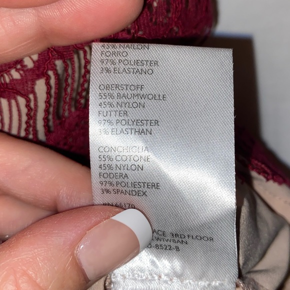 Maeve ruby lace dress. Size M. - Picture 10 of 10